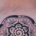 Rücken Geometrisch tattoo von Full Circle Tattoos