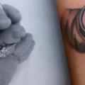 Fuß Ring tattoo von Gold City Ink