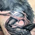tatuaje Fantasy Monstruo por Good Mojo Tattoos