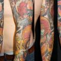tatuaje Brazo Japoneses por Guru Tattoo