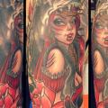 Shoulder Fantasy Character tattoo by Guru Tattoo