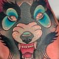 Hand Wolf tattoo by FreiHand Tattoo
