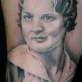 Arm Portrait Realistic tattoo by Hidden Hand Tattoo