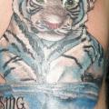 tatuaje Hombro Tigre por House of Ink