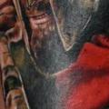 Realistische Krieger tattoo von Immortal Canvas