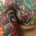 Shoulder Chest Japanese tattoo by Immortal Image Tattoos