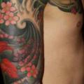 Arm Japanese tattoo by Inborn Tattoo