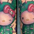 tatuaje Fantasy Hello Kitty por Industry Tattoo