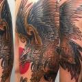 Arm Eagle tattoo by Art Corpus