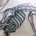 Rücken Hase tattoo von Art Corpus