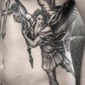 Seite Engel tattoo von Art Corpus