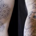 Side Dotwork tattoo by Art Corpus