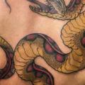 tatuaje Serpiente Espalda por Art Corpus