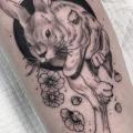 Arm Rabbit tattoo by Invisible Nyc