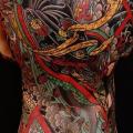 tatouage Japonais Chien Corps par Invisible Nyc