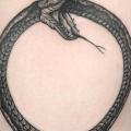 Shoulder Snake tattoo by Invisible Nyc