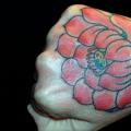 Flower Hand tattoo by JP Rodrigues