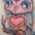 Shoulder Fantasy Owl tattoo by Liquid Chaos Tattoos