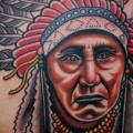 tatuaje Pecho Indio por Little Vinnies Tattos
