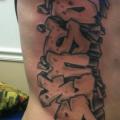 Leuchtturm tattoo von Lucky Draw Tattoos