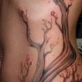 Realistische Seite Baum tattoo von Lucky Draw Tattoos