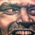 tatuaje Realista Jack Nicholson por Memorial Tattoo