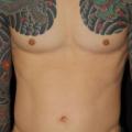 Arm Brust Japanische tattoo von NY Adorned