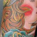 New School Hand Gypsy tattoo by Obscurities Tattoo