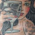 Pin-up tattoo by Obscurities Tattoo