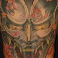 tatuaje Brazo Japoneses Espalda Demonio por Ethno Tattoo