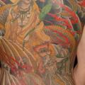 Japanese Buddha Back tattoo by Ethno Tattoo