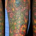 Arm Phoenix tattoo by Optic Nerve Arts