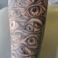 Arm Fantasy Eye tattoo by Pattys Artspot