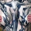 Fantasy Breast tattoo by Plurabella Tattoo