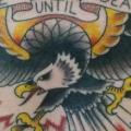 tatuaje Pecho Águila por Proton Tattoo