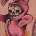 Fantasie Bein tattoo von Saints and Sinners Ink