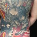 tatuaggio Giapponesi Schiena Sedere Corpo di Sakura Tattoos