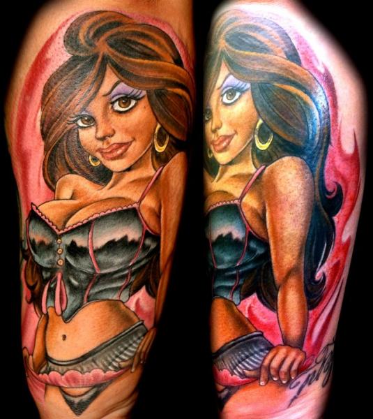 Tatuaggio Fantasy Donne di Club Tattoo