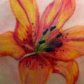 Shoulder Flower tattoo by Tattoo Lous
