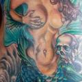 Fantasie Seite Sirene tattoo von Seppuku Tattoo