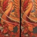 Shoulder Fantasy Phoenix tattoo by Dimitri Tattoo