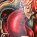 tatuaje Brazo Fantasy Corazon por The Blue Rose Tattoo