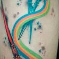 Arm Scissor tattoo by Czi Tattoo Studio