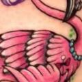 Fantasy Flamingo tattoo by Bubblegum Art