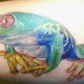 Arm Realistische Frosch tattoo von Andys Tattoo