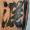 tatuaggio Braccio Scritte Caratteri di Tatist Tattoo