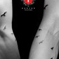 Arm Swallow tattoo by Tatist Tattoo