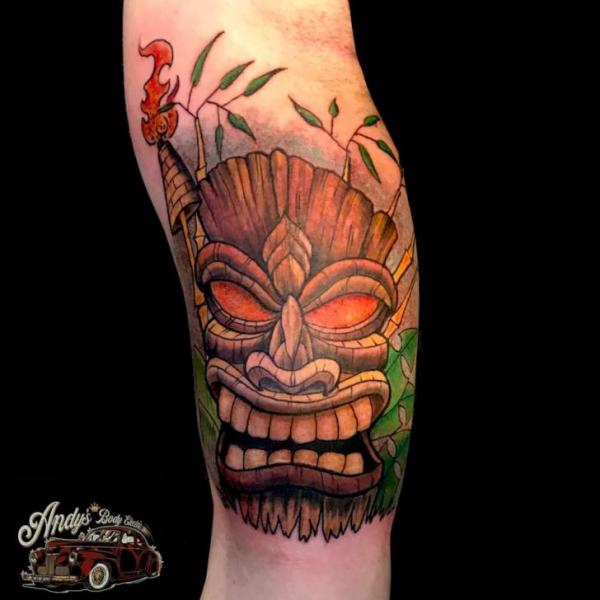 Arm Masken Tattoo von Andys Body Electric