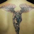 Back Angel Wings tattoo by Inkholic Tattoo