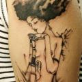 tatuaje Brazo Mujer Dibujar por Song Yeon